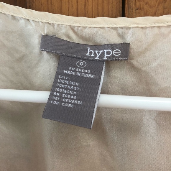 Anthropologie Silk Blouse by Hype - Picture 4 of 8